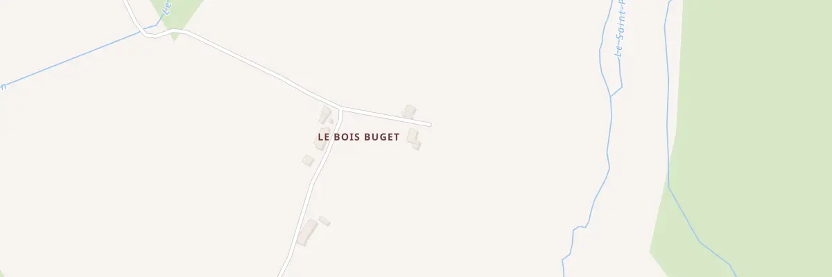 Plan du 5205 Le Bois Buget à Saint-Palais