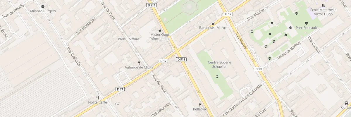 Plan du 44 Rue Henri Barbusse à Clichy