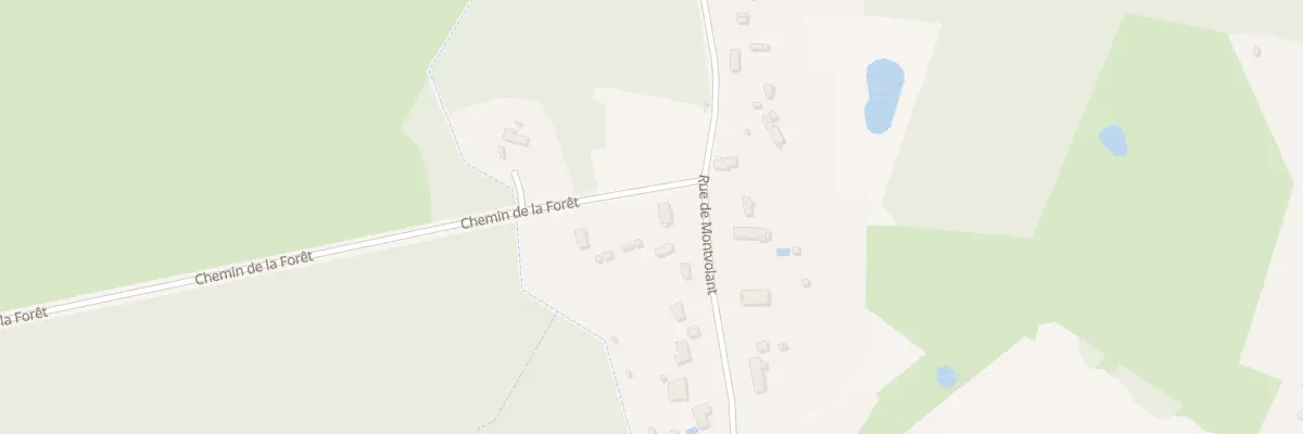 Plan du 28 Rue de Montvolant à Nibelle