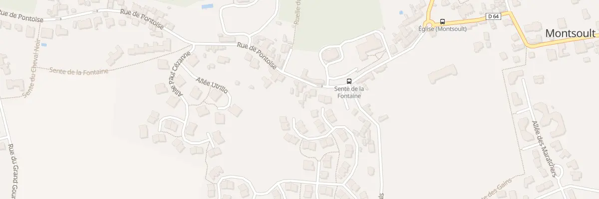 Plan du 19 Rue de Pontoise à Montsoult