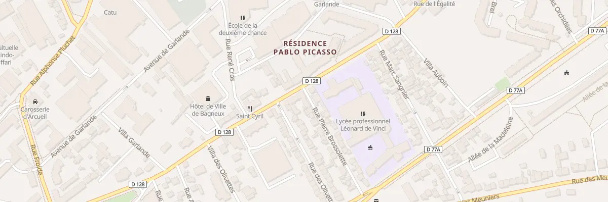 Plan du 68 Av Henri Ravera à Bagneux