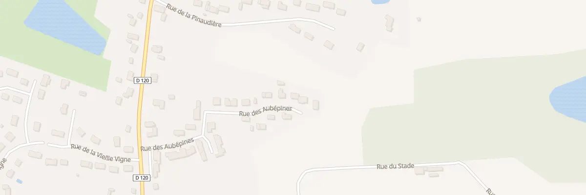 Plan du 28 Rue des Aubepines à Viglain