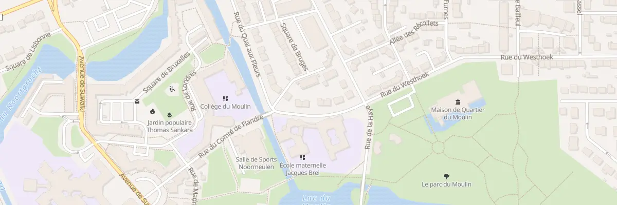 Plan du 7 Rue du Comte de Flandre à Grande-Synthe