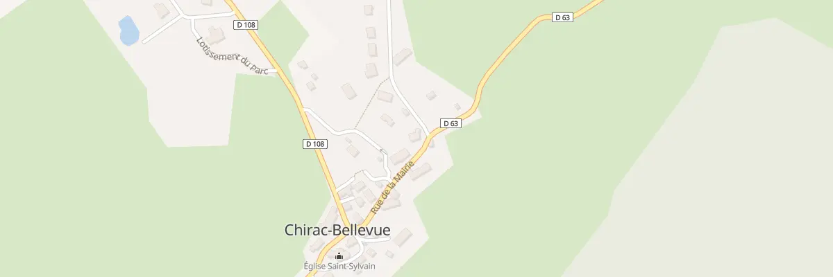 Plan du 5017 Le Bourg à Chirac-Bellevue