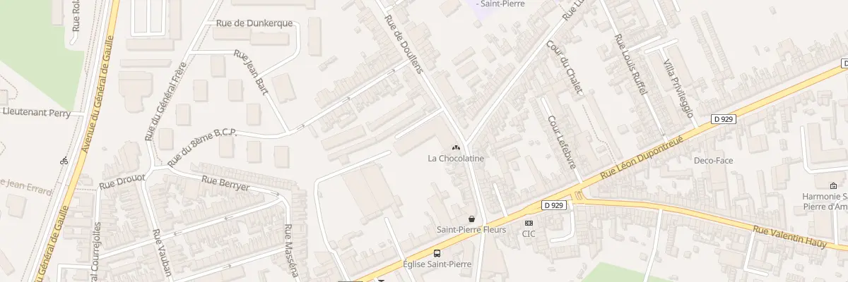 Plan du 45 Rue de Doullens à Amiens