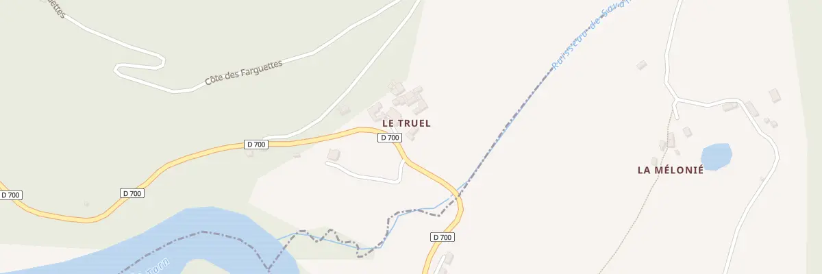 Plan du 5058 Le Truel à Crespinet