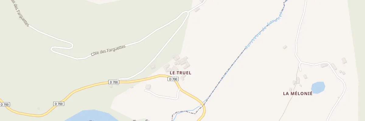 Plan du 5061 Le Truel à Crespinet