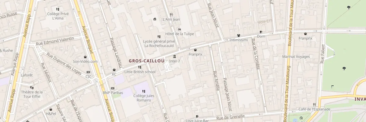 Plan du 103 Rue Saint-Dominique à Paris 7e Arrondissement