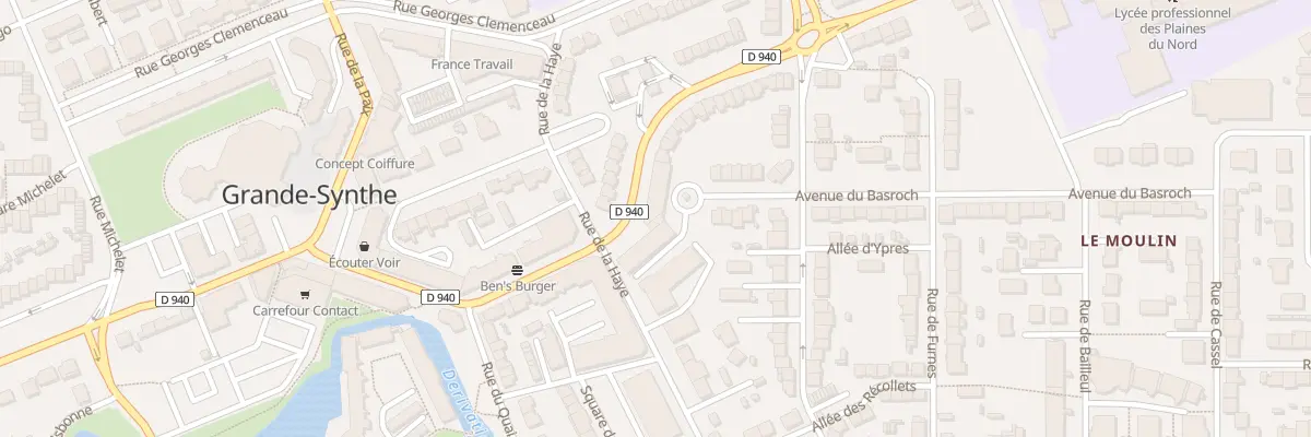 Plan du 42 Rue de la Commune de Paris à Grande-Synthe