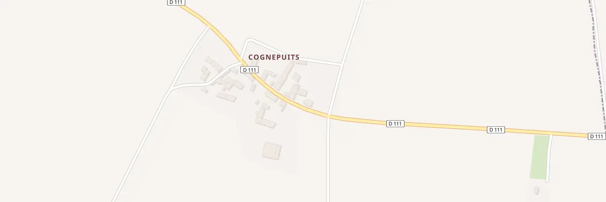 Plan du 2 Cognepuits à Ramoulu