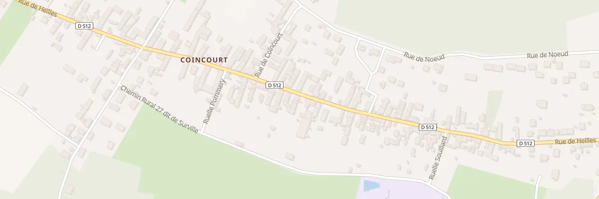 Plan du 83 Rue de Heilles à Mouy