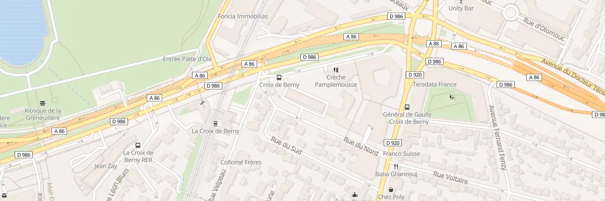 Plan du 12 Rue du Nord à Antony