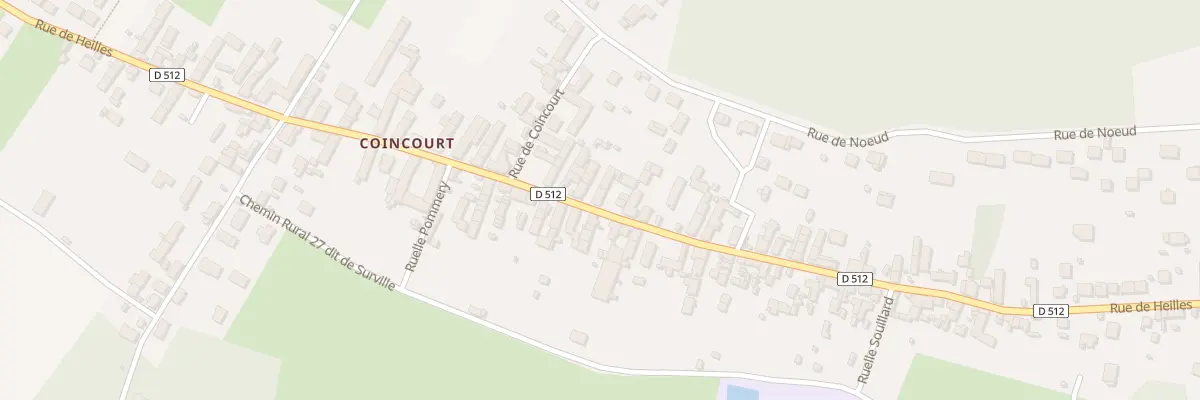 Plan du 74 Rue de Heilles à Mouy