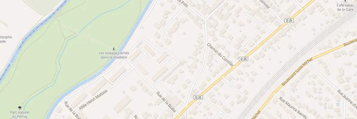 Plan du 82 Rte de Longpont à Sainte-Geneviève-des-Bois