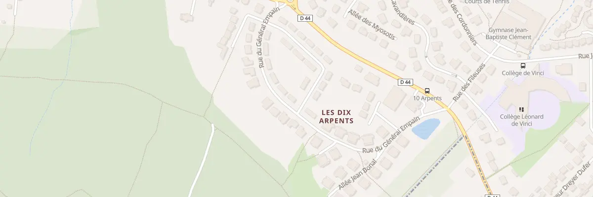 Plan du 11 Rue du Général Empain à Bouffémont