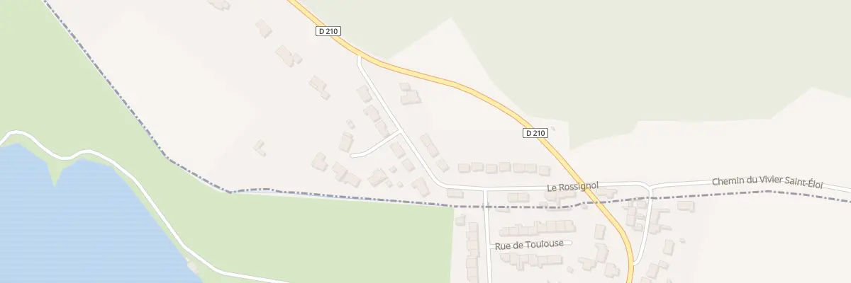 Plan du 1 Le Rossignol à Clairmarais