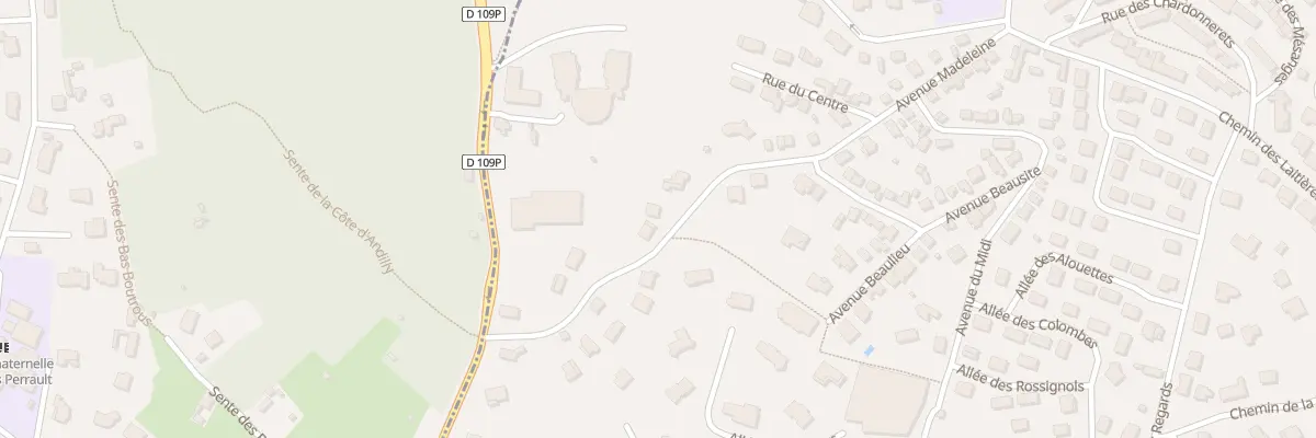Plan du 28 Av Madeleine à Soisy-sous-Montmorency