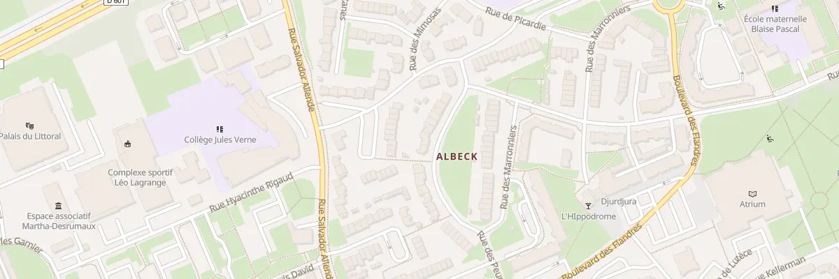 Plan du 29 Rue des Peupliers à Grande-Synthe