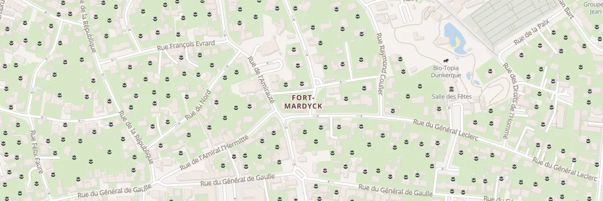 Plan du 56 Rue du General Leclerc Fm à Dunkerque