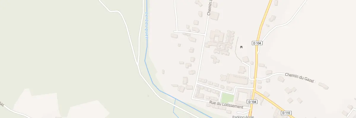 Plan du 324 Le Plo à Saint-Hilaire