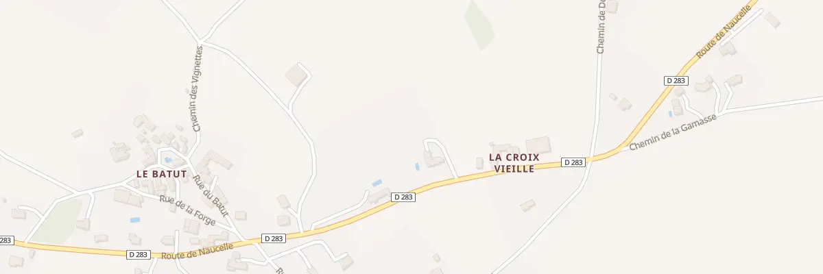 Plan du 5192 La Croix Vieille à Cabanès