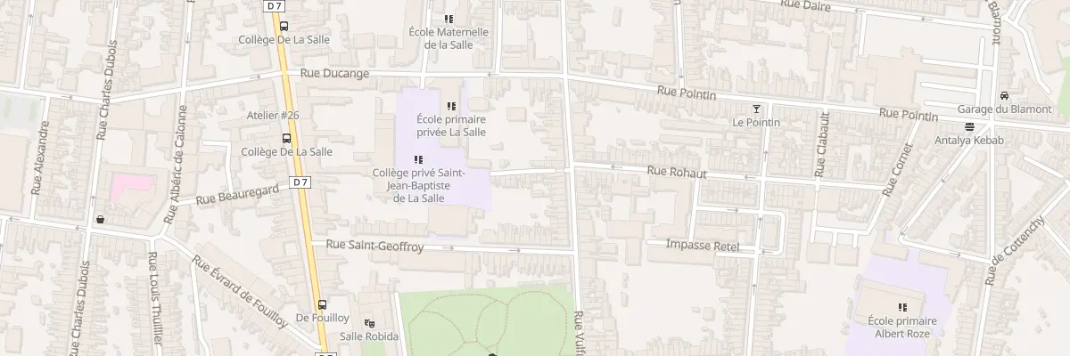 Plan du 140C Rue Vulfran Warmé à Amiens