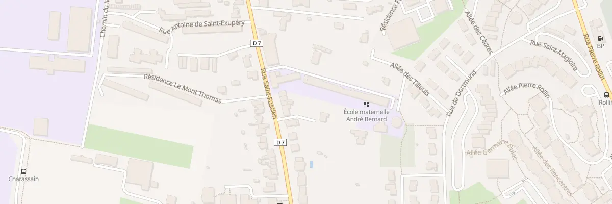Plan du 277 Rue Saint-Fuscien à Amiens