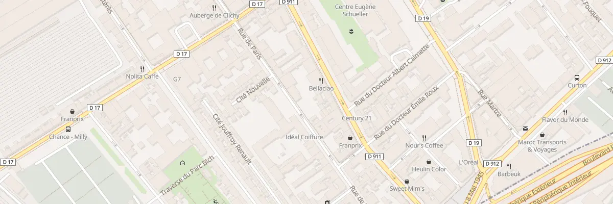 Plan du 32 Rue de Paris à Clichy
