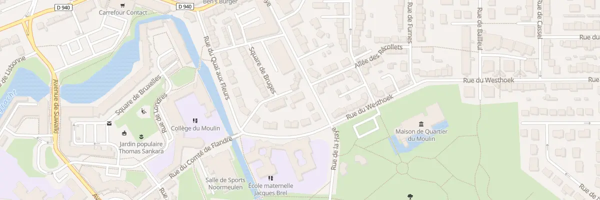 Plan du 16 Rue de la Haye à Grande-Synthe
