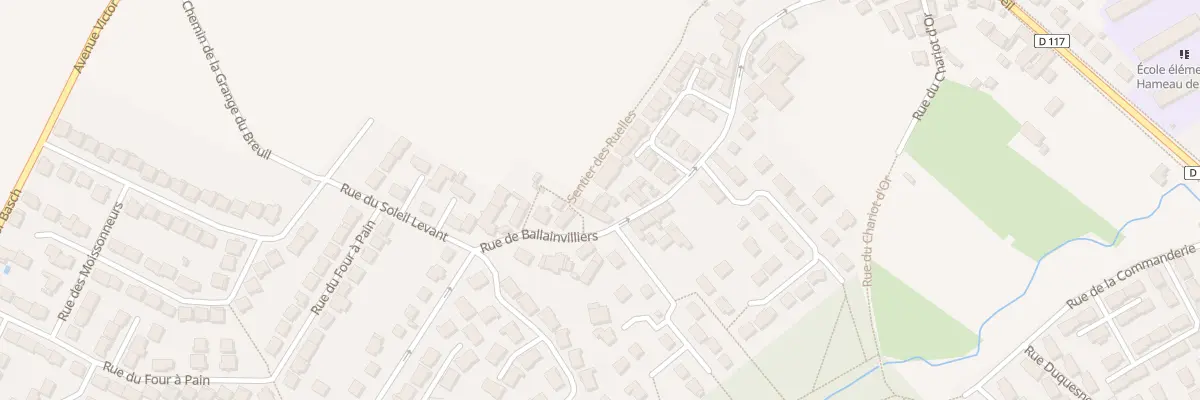 Plan du 24 Rue de Ballainvilliers à Longjumeau