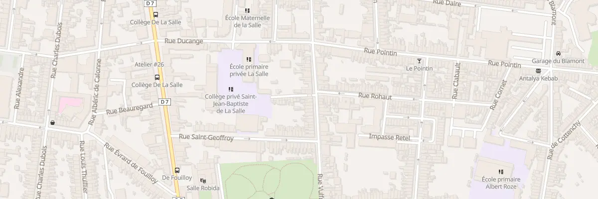 Plan du 140B Rue Vulfran Warmé à Amiens