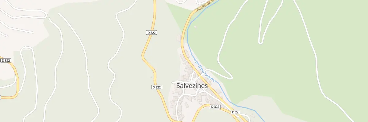 Plan du 54 Le Village à Salvezines