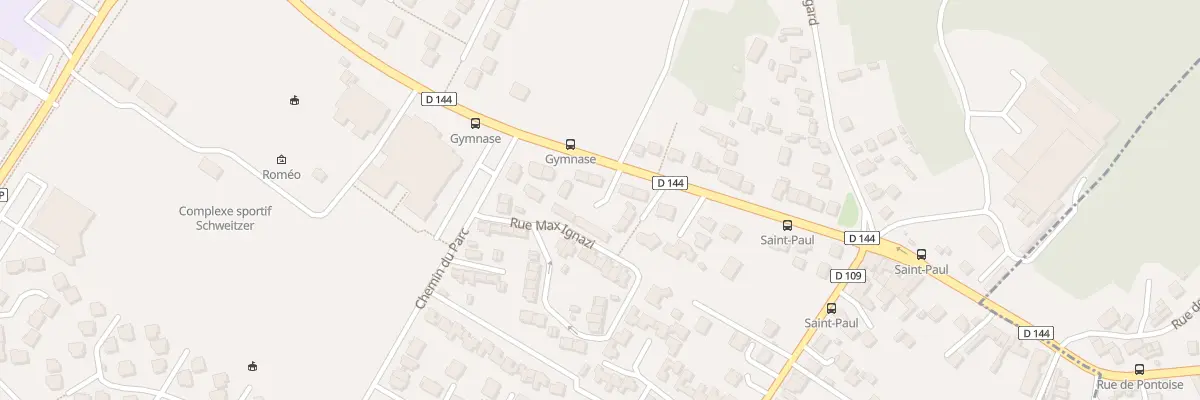Plan du 7 All Schweitzer à Soisy-sous-Montmorency