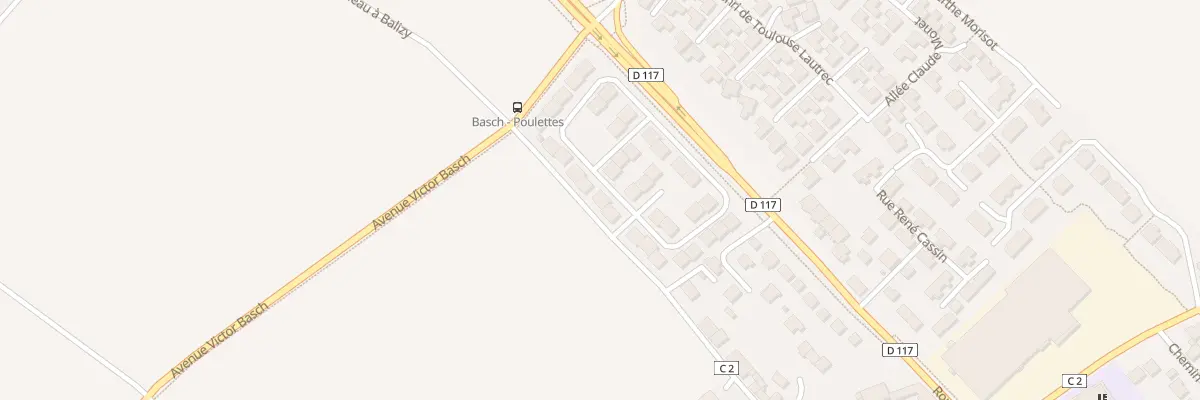Plan du 80 Rue des Poulettes à Longjumeau