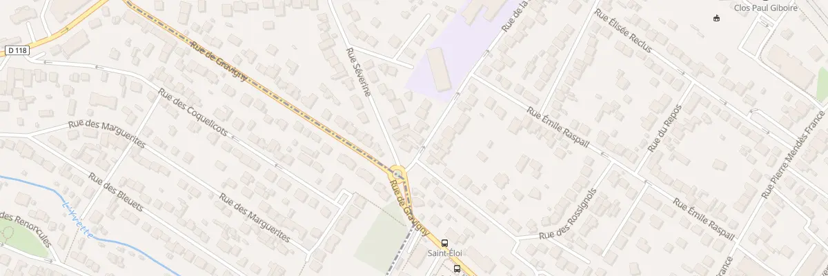 Plan du 1B Rue de la Montagne à Chilly-Mazarin