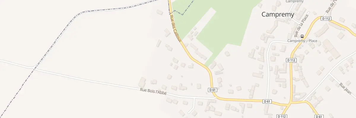 Plan du 17 Rue des Cailloux à Campremy