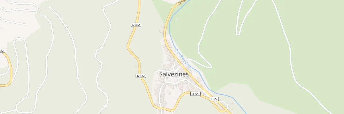 Plan du 55 Le Village à Salvezines