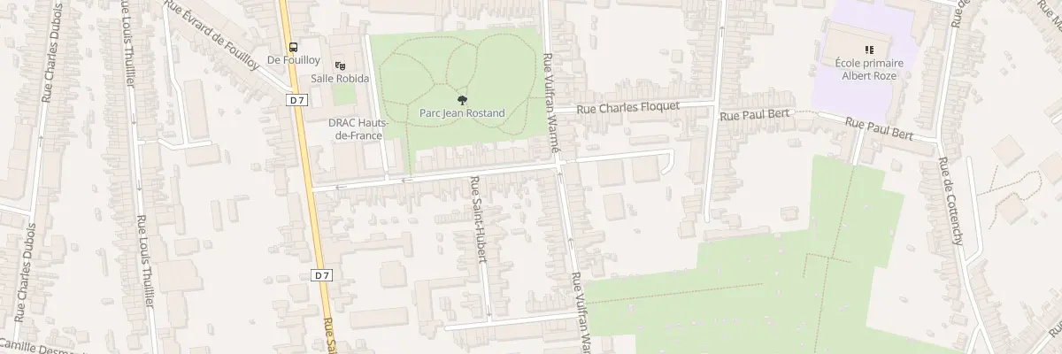 Plan du 48 Rue Henri Daussy à Amiens