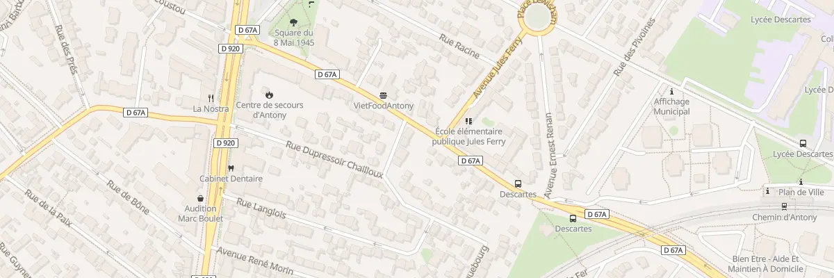 Plan du 36 Rue Dupressoir Chailloux à Antony