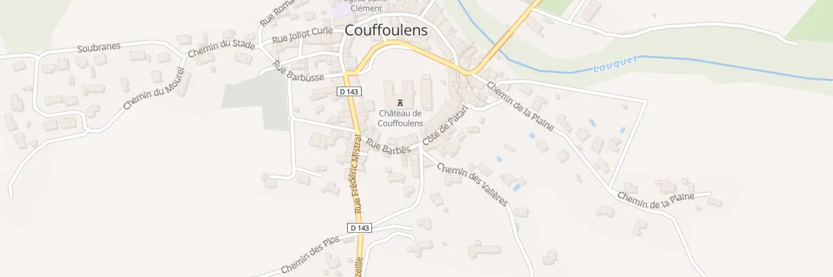 Plan du 67 Le Village à Couffoulens