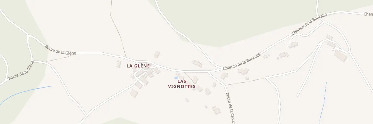 Plan du 11 Ham de La Glène à Burlats