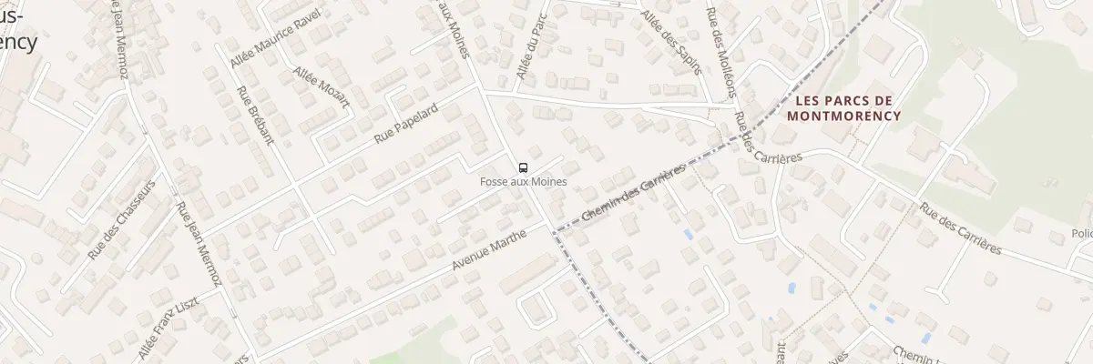 Plan du 72 Rue de la Fosse aux Moines à Soisy-sous-Montmorency