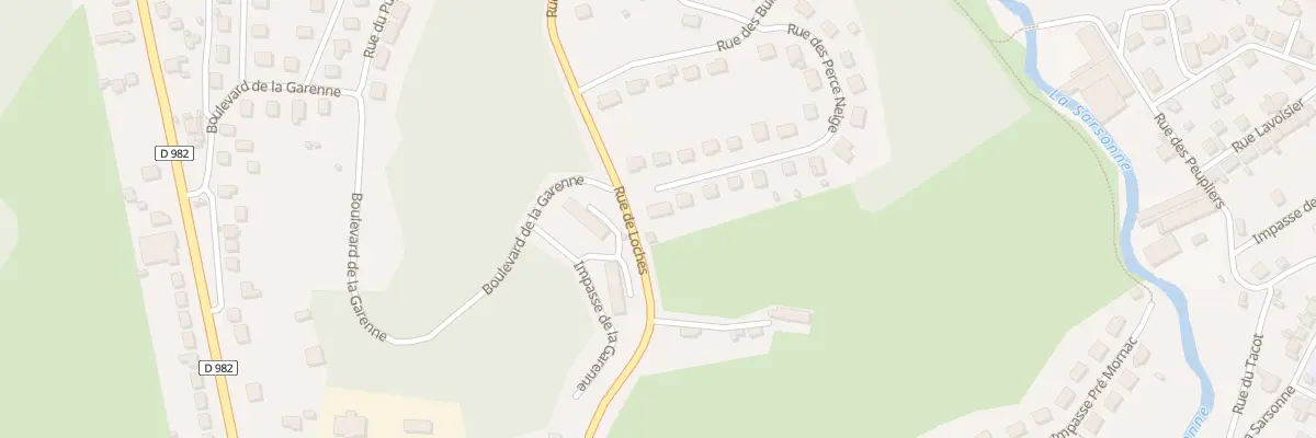 Plan du 25 Rue des Perce-Neige à Ussel