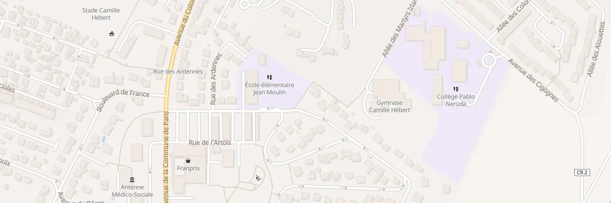 Plan du 180 Bd de France à Brétigny-sur-Orge