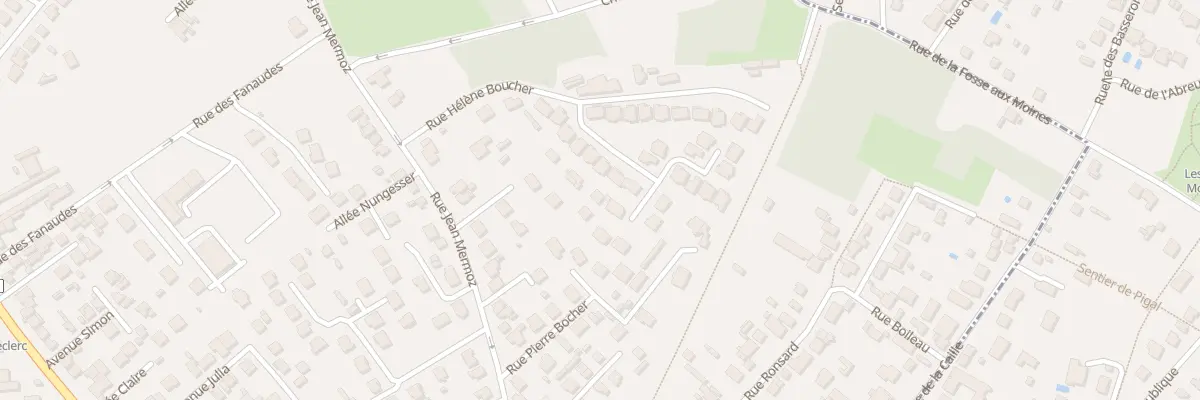 Plan du 77T Rue Jean Mermoz à Soisy-sous-Montmorency