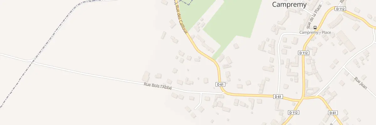 Plan du 15 Rue des Cailloux à Campremy