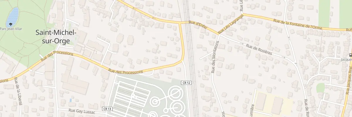 Plan du 47 Rue des Processions à Saint-Michel-sur-Orge