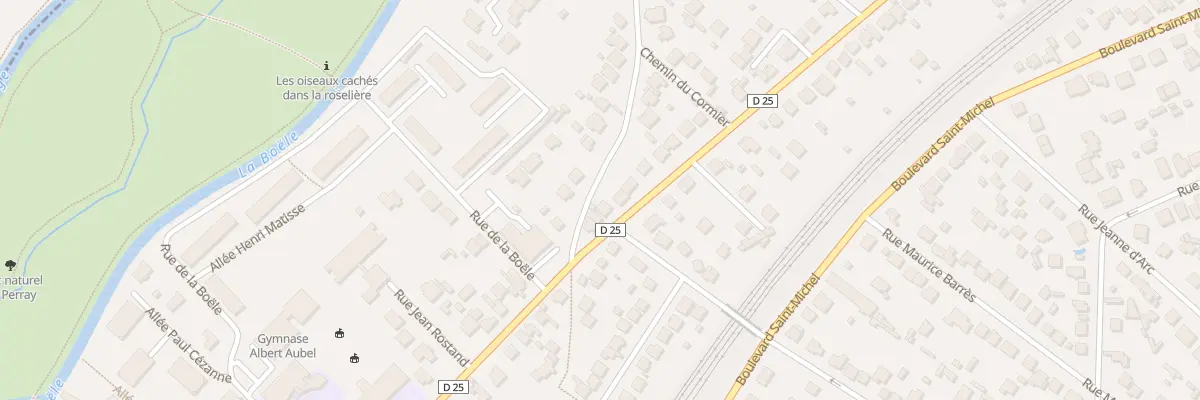 Plan du 76 Rte de Longpont à Sainte-Geneviève-des-Bois