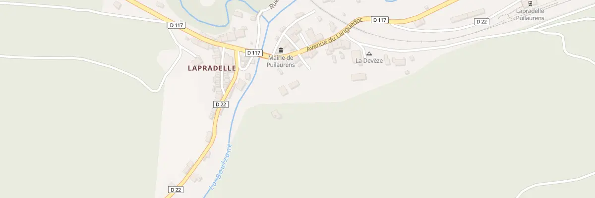 Plan du 1 Pl du Quillet à Puilaurens