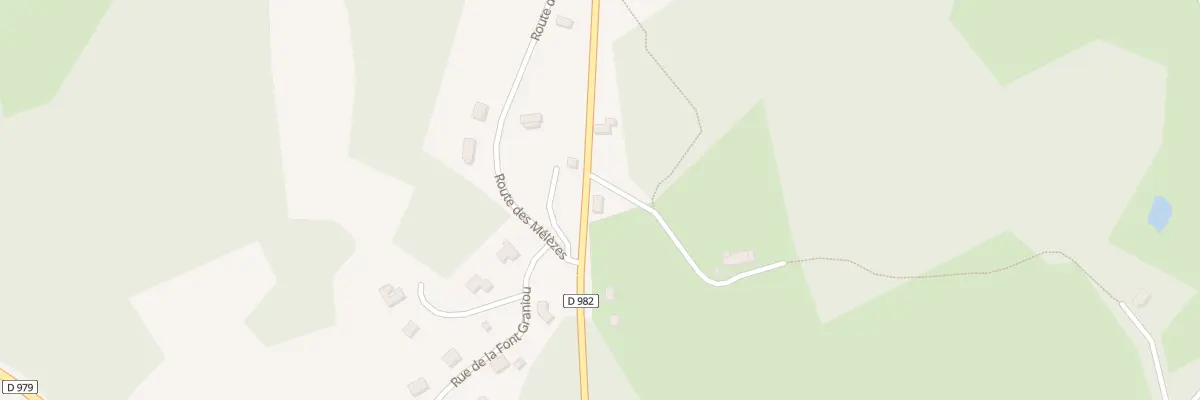 Plan du 2 Che des Chevreuils à Mestes